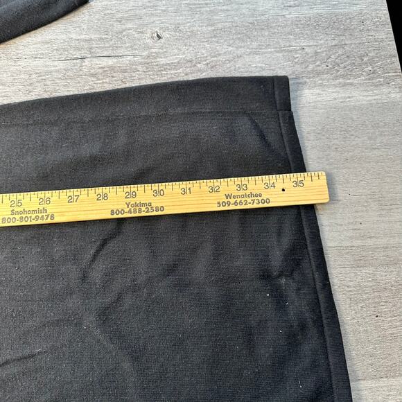 T Alexander Wang Stripe Color Block Sweater Dress Long Sleeve Knit Black Cream M - Picture 11 of 12